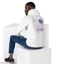 Load image into Gallery viewer, Stay Strong Poem Hoodie - White