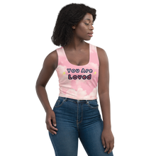 Load image into Gallery viewer, You are Loved Pink Kawaii Crop