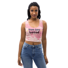 Load image into Gallery viewer, You are Loved Pink Kawaii Crop