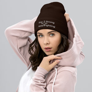 S.S.K.F Cuffed Beanie