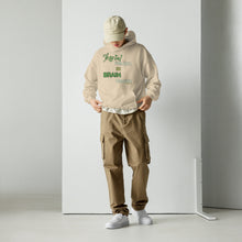 Load image into Gallery viewer, Mental Health = Brain Health | Green Fonts | Hoodie | Neutrals | 4 color options
