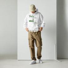 Load image into Gallery viewer, Mental Health = Brain Health | Green Fonts | Hoodie | Neutrals | 4 color options
