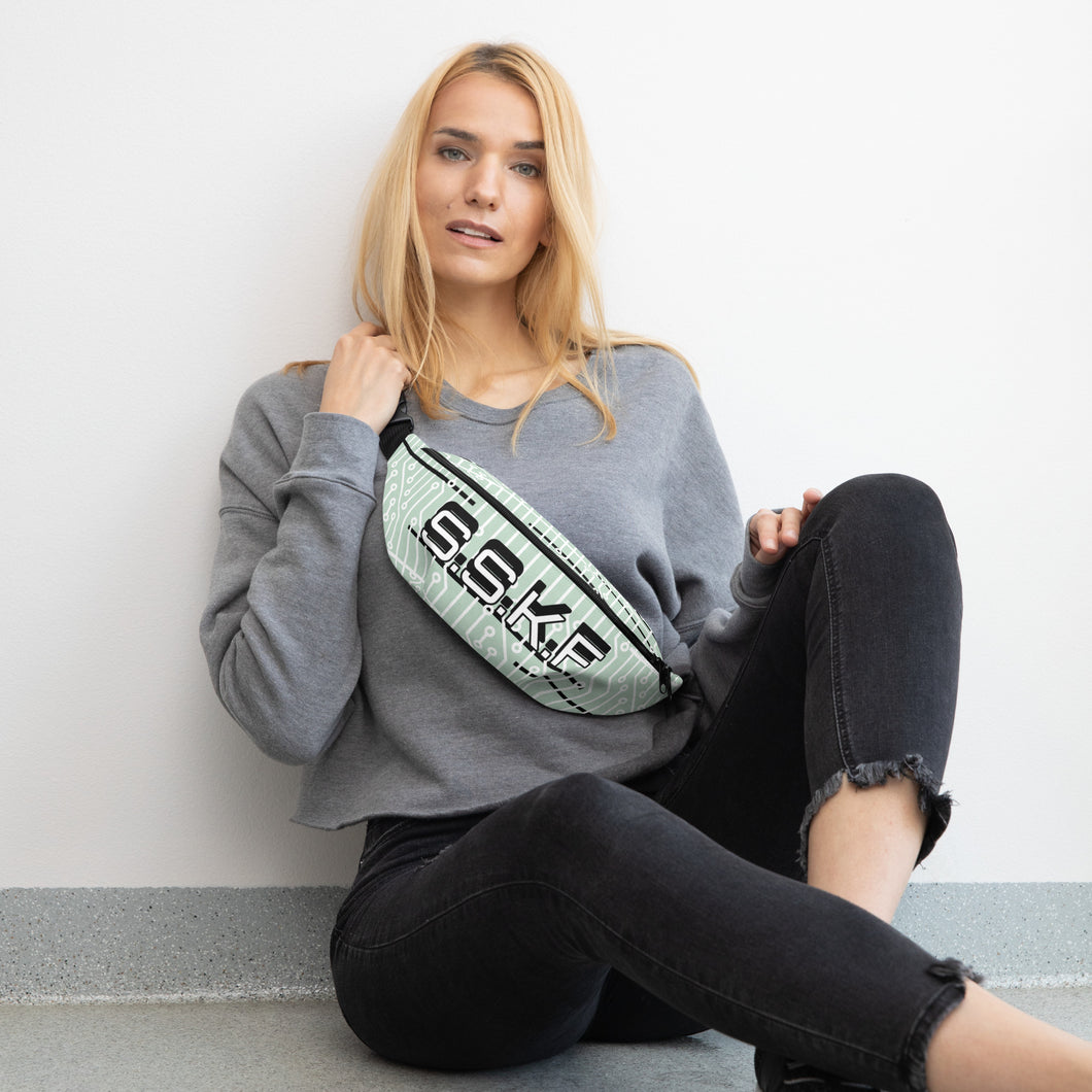 Mint Cyber S.S.K.F Fanny Pack