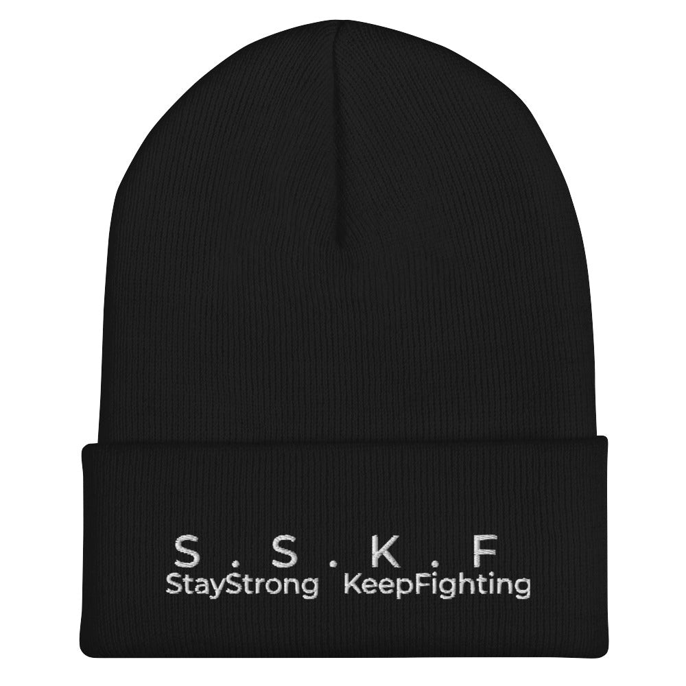 S.S.K.F Cuffed Beanie