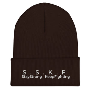 S.S.K.F Cuffed Beanie